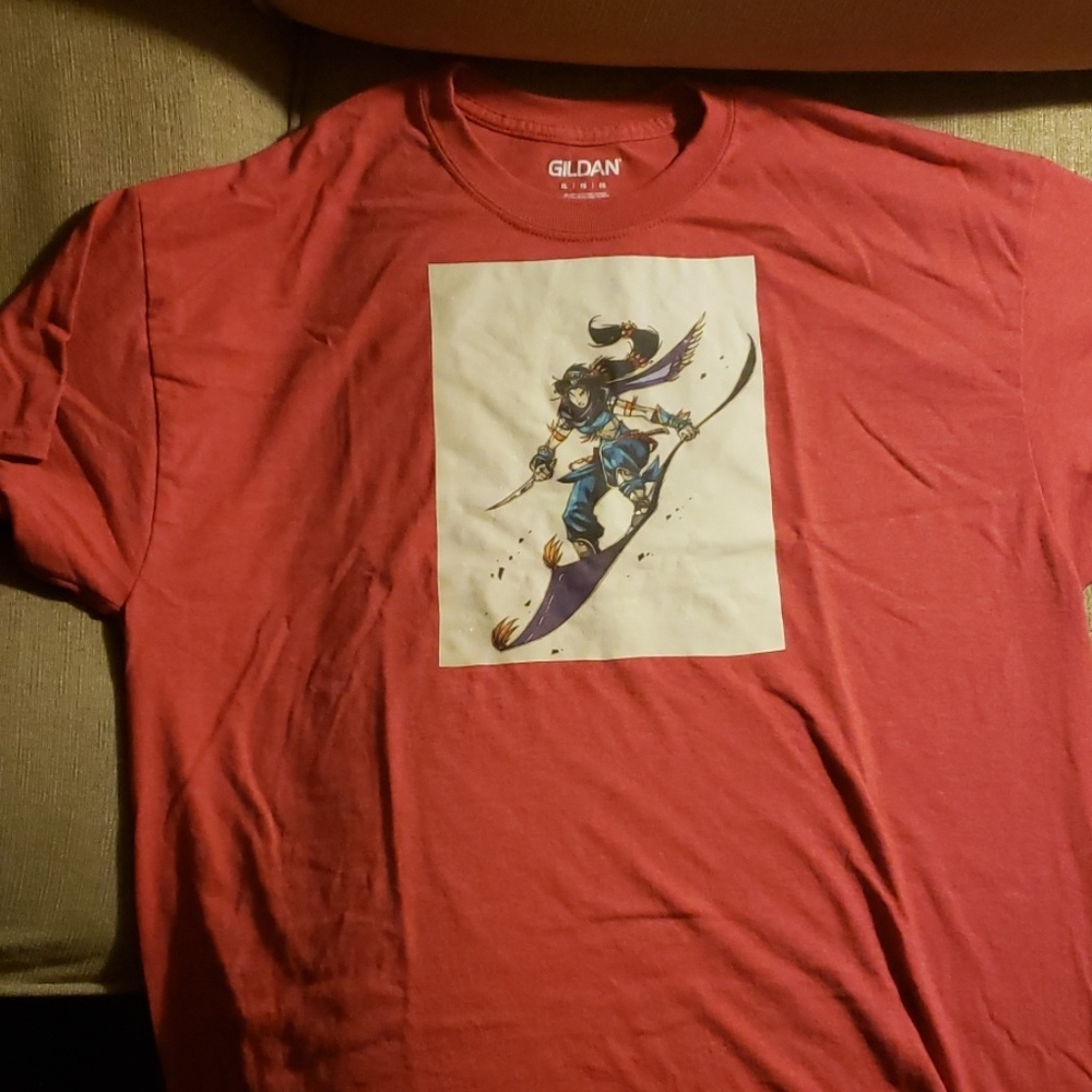 Custom made Warrior Jasmine shirt